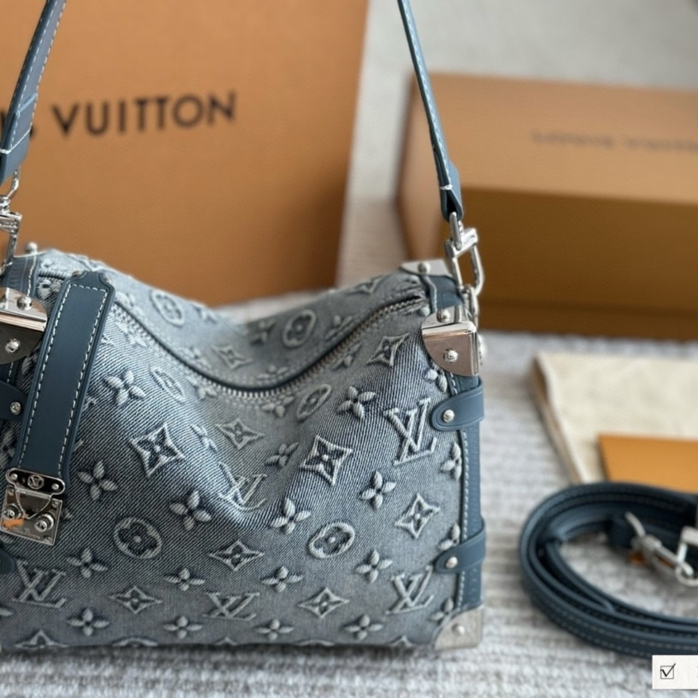 Louis Vuitton Blue Monogram Bag